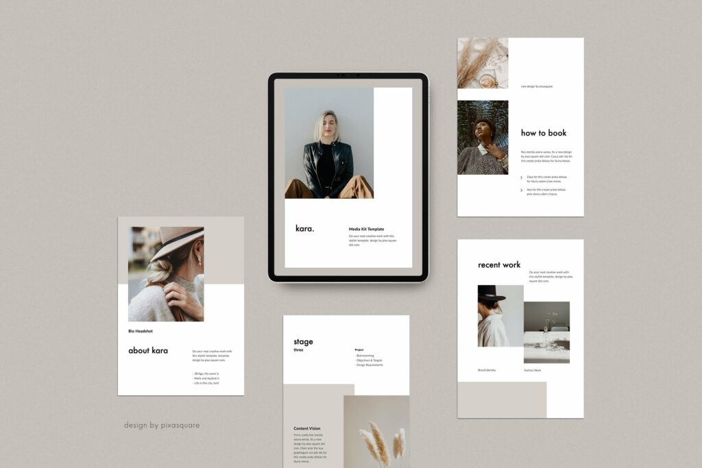 KARA - A4 Google Slides Template – MasterBundles