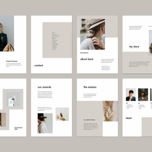 KARA - A4 Google Slides Template | Master Bundles