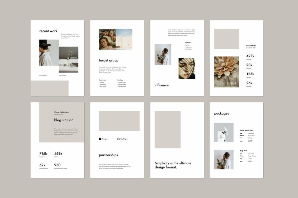 KARA - A4 Google Slides Template – MasterBundles