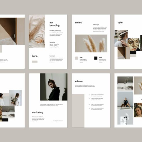 KARA - A4 Google Slides Template | Master Bundles