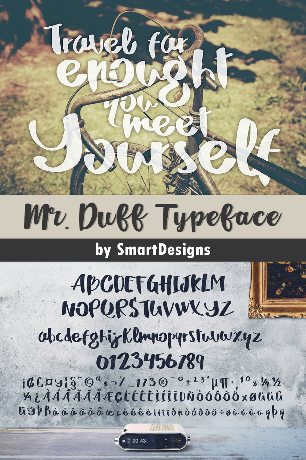 Mr. duff typeface of pinterest.