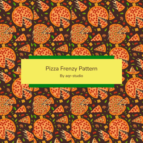 Pizza frenzy pattern preview.