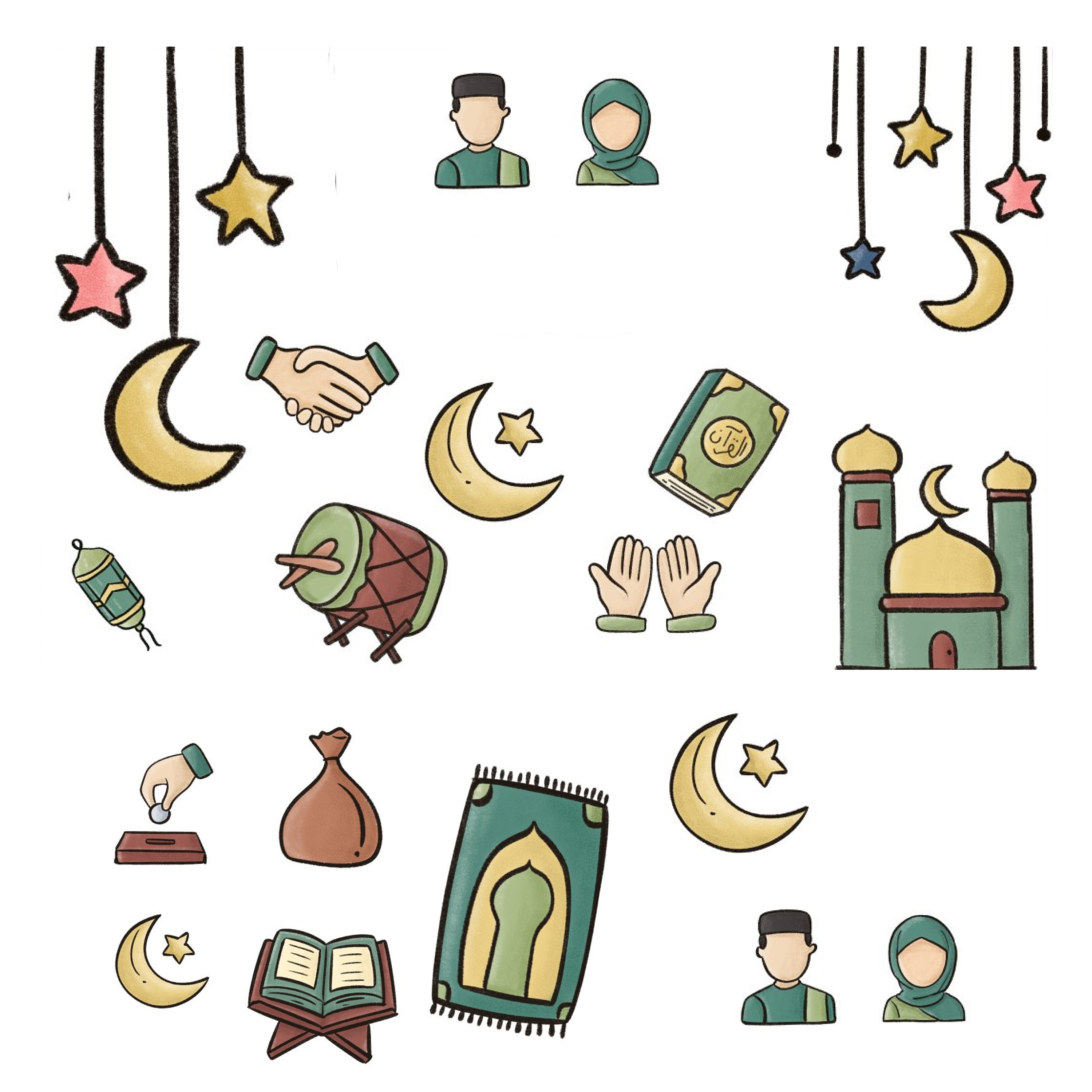 Image ramadan clipart preview.