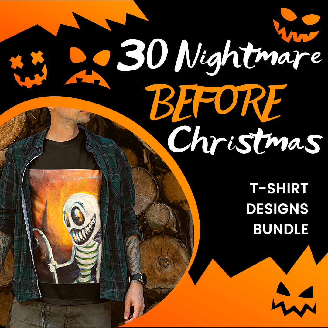 30+ Nightmare Before Christmas T-Shirt Designs