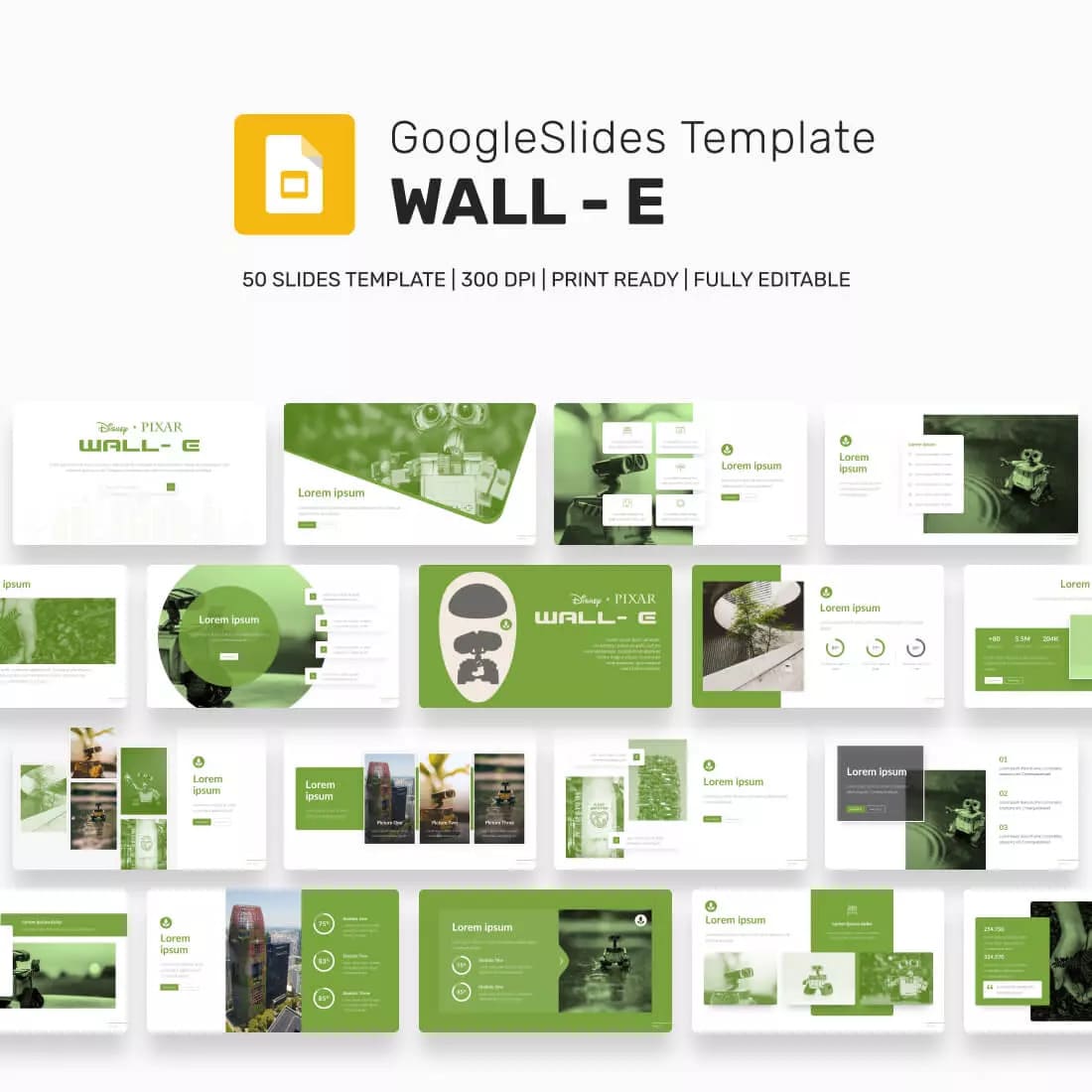 Walle Google Slides Template Preview 1.