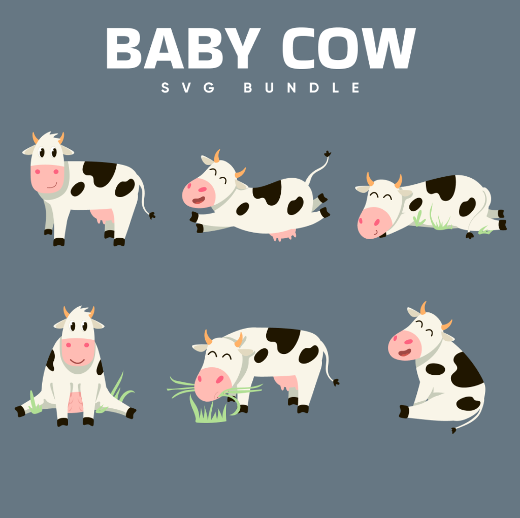 Baby Cow Flower Svg Masterbundles - vrogue.co