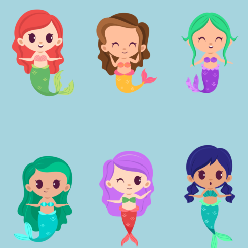 6 Cricut Mermaid SVG Free | MasterBundles