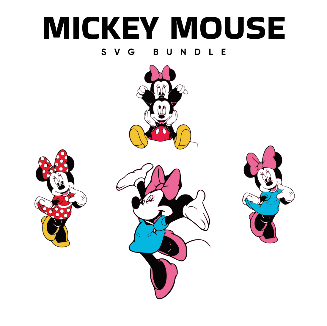 Prints of free mickey mouse svg bundle.