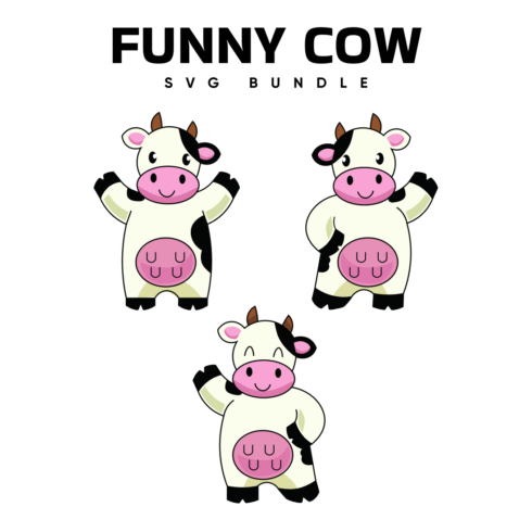 Funny Cow SVG.