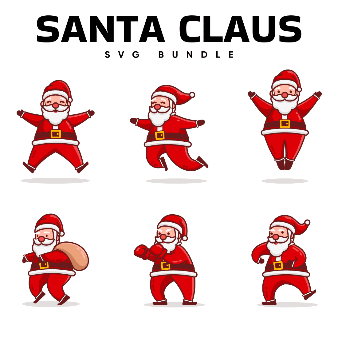 Santa Claus SVG Files – MasterBundles