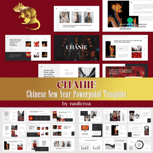 Chanie chinese new year powerpoint template, picture 1500x1500.