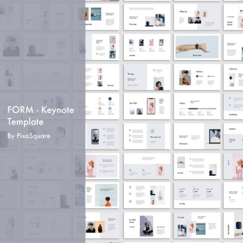 FORM - Keynote Template by PixaSquare.
