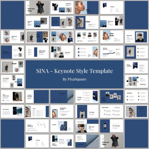 Sina Keynote Style Template.