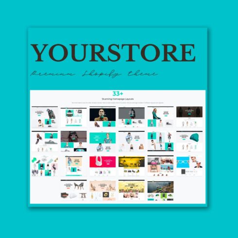 Yourstore, 33+ Stunning Homepage Layouts.
