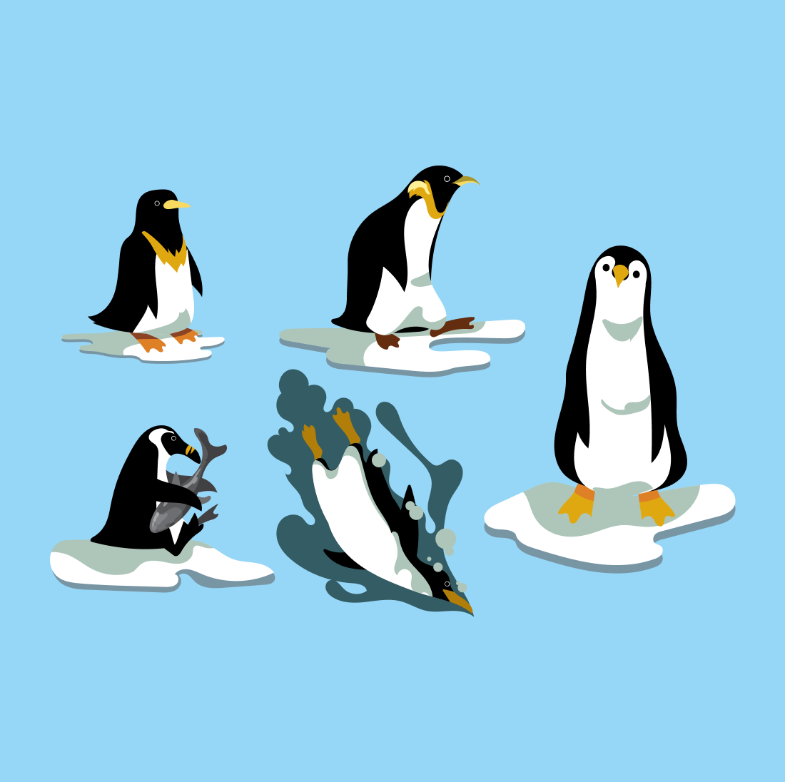02. penguin svg bundle 1100 x 1100 651