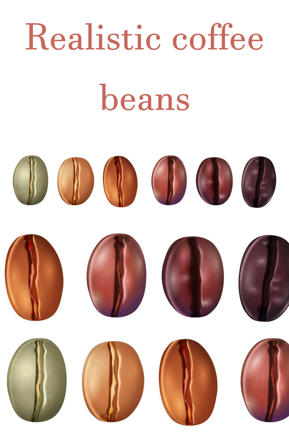 Realistic coffee beans images of pinterest.