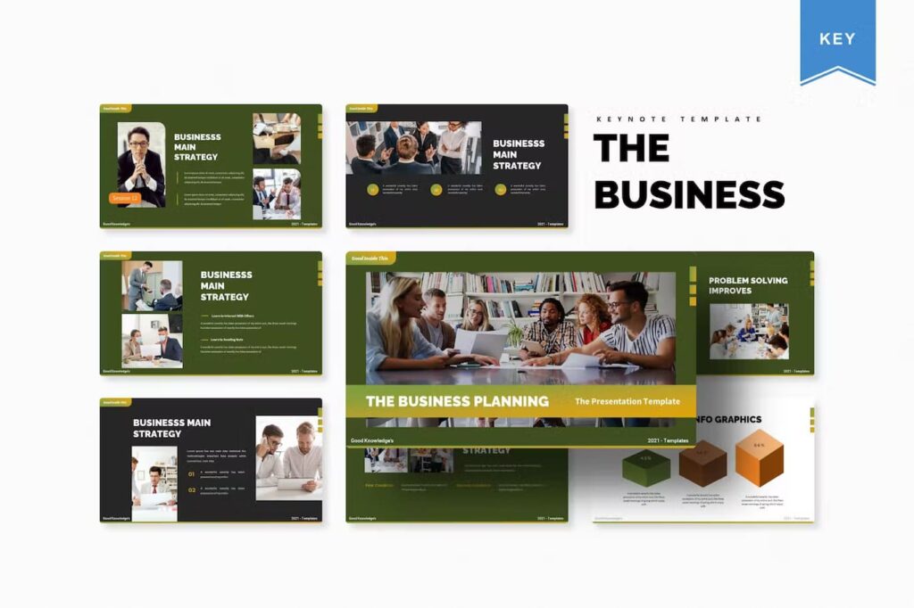 The Business Planning Keynote Template – MasterBundles