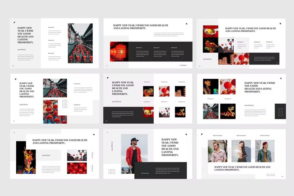 Chanie - Chinese New Year PowerPoint Template – MasterBundles