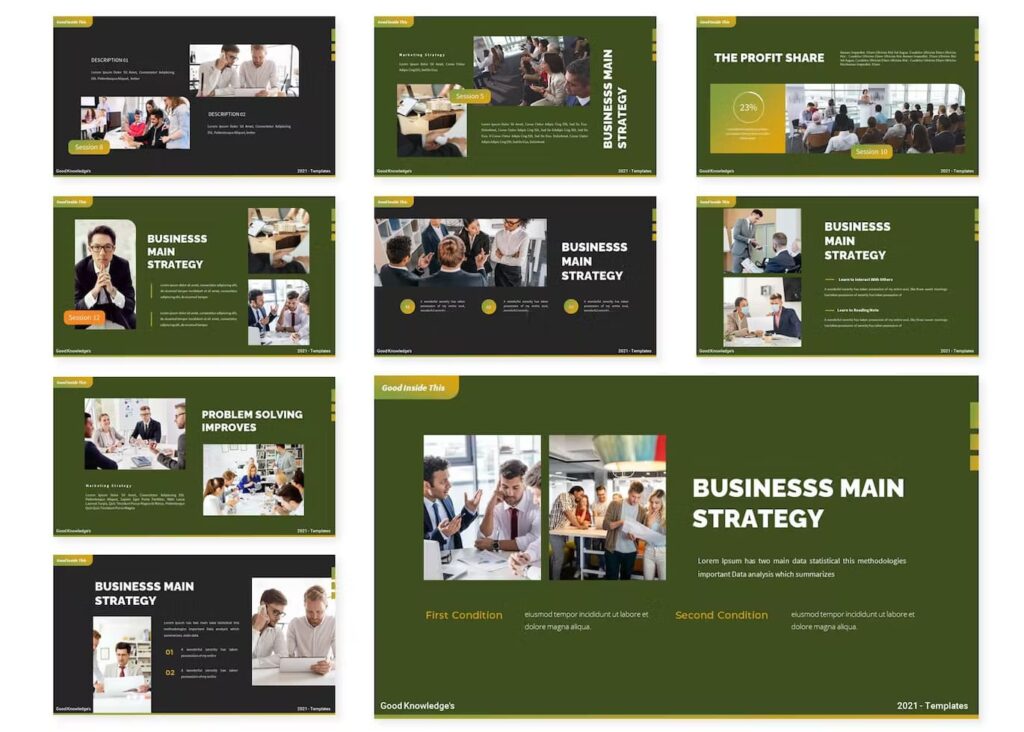 The Business Planning Google Slides Template MasterBundles