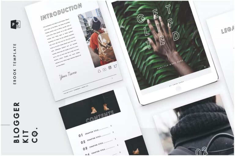 eBook Template | 28 Pages| PowerPoint – MasterBundles