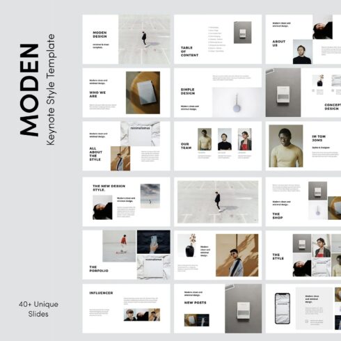 MODEN - Keynote Style Template – MasterBundles
