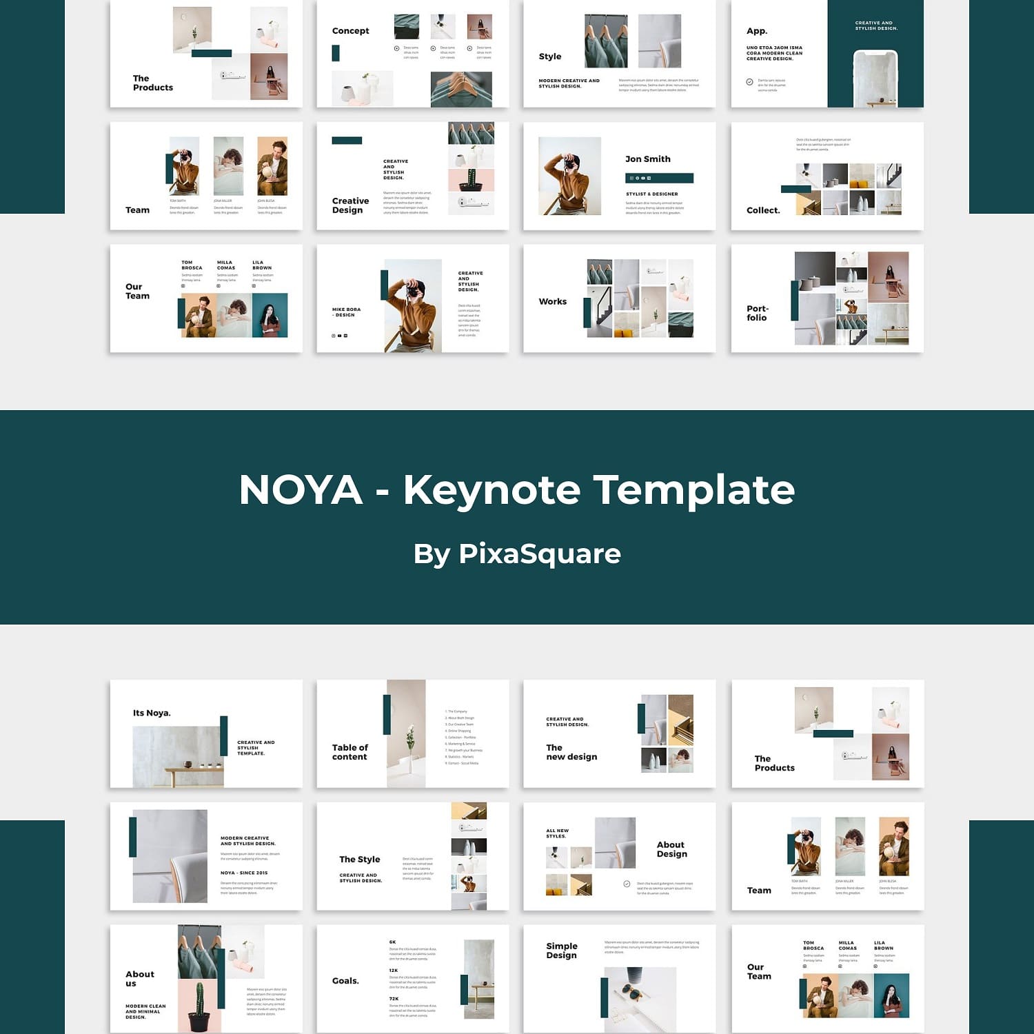 Noya - Keynote Template by PixaSquare.