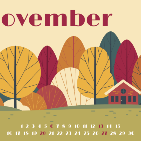 Free November Calendar Master Bundles