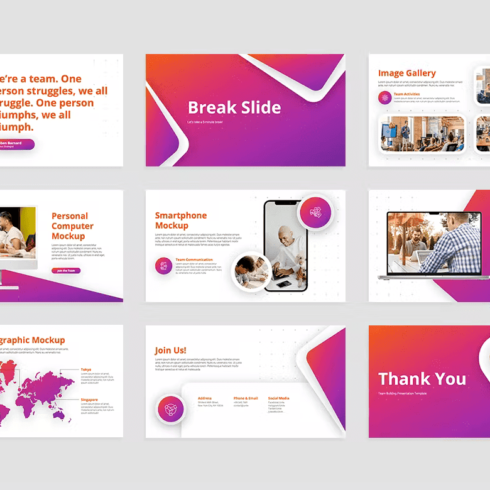 Team Building PowerPoint Presentation Template | Master Bundles