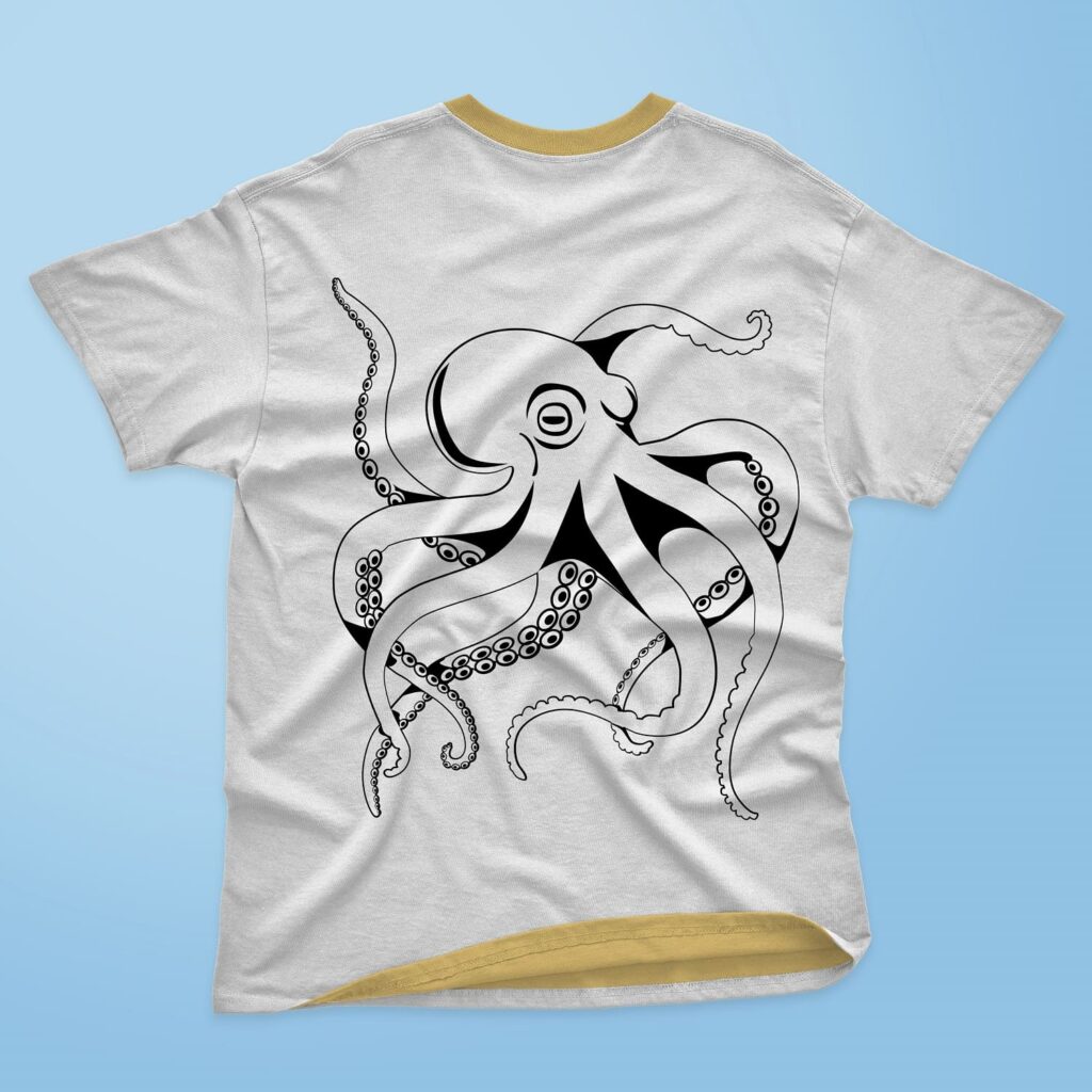 Octopus Head SVG T-shirt Designs Bundle – MasterBundles