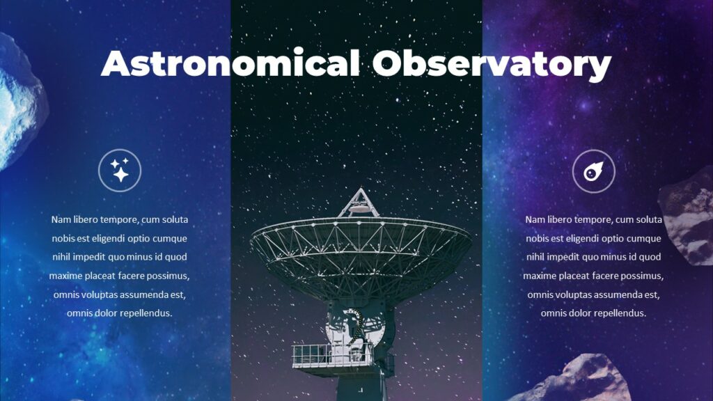 Meteor Day International Asteroid Day Presentation – MasterBundles