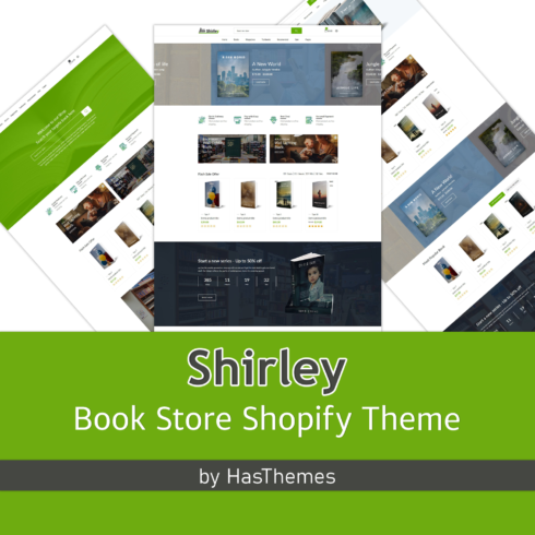Preview book store shopify theme – shirley.