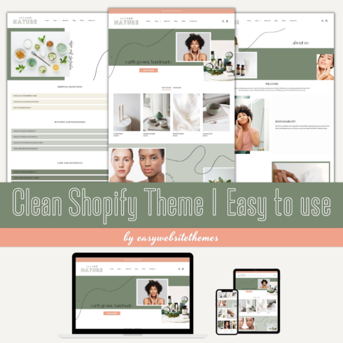 Preview clean shopify theme i easy to use.