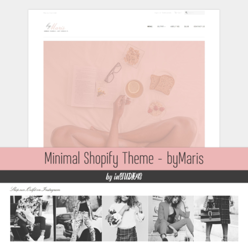 Preview minimal shopify theme bymaris.
