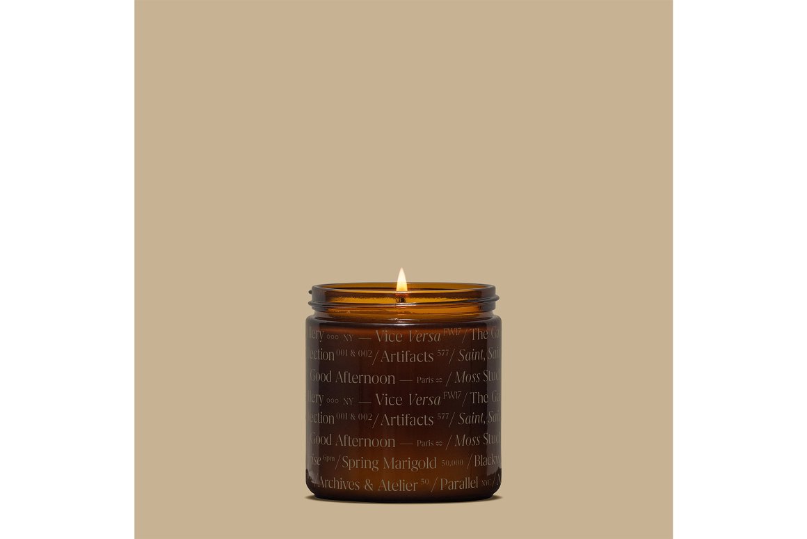 Brown version of candles.