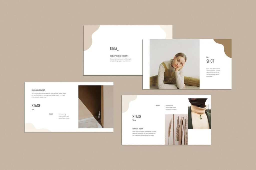 UNIA - Media Kit Keynote Template – MasterBundles