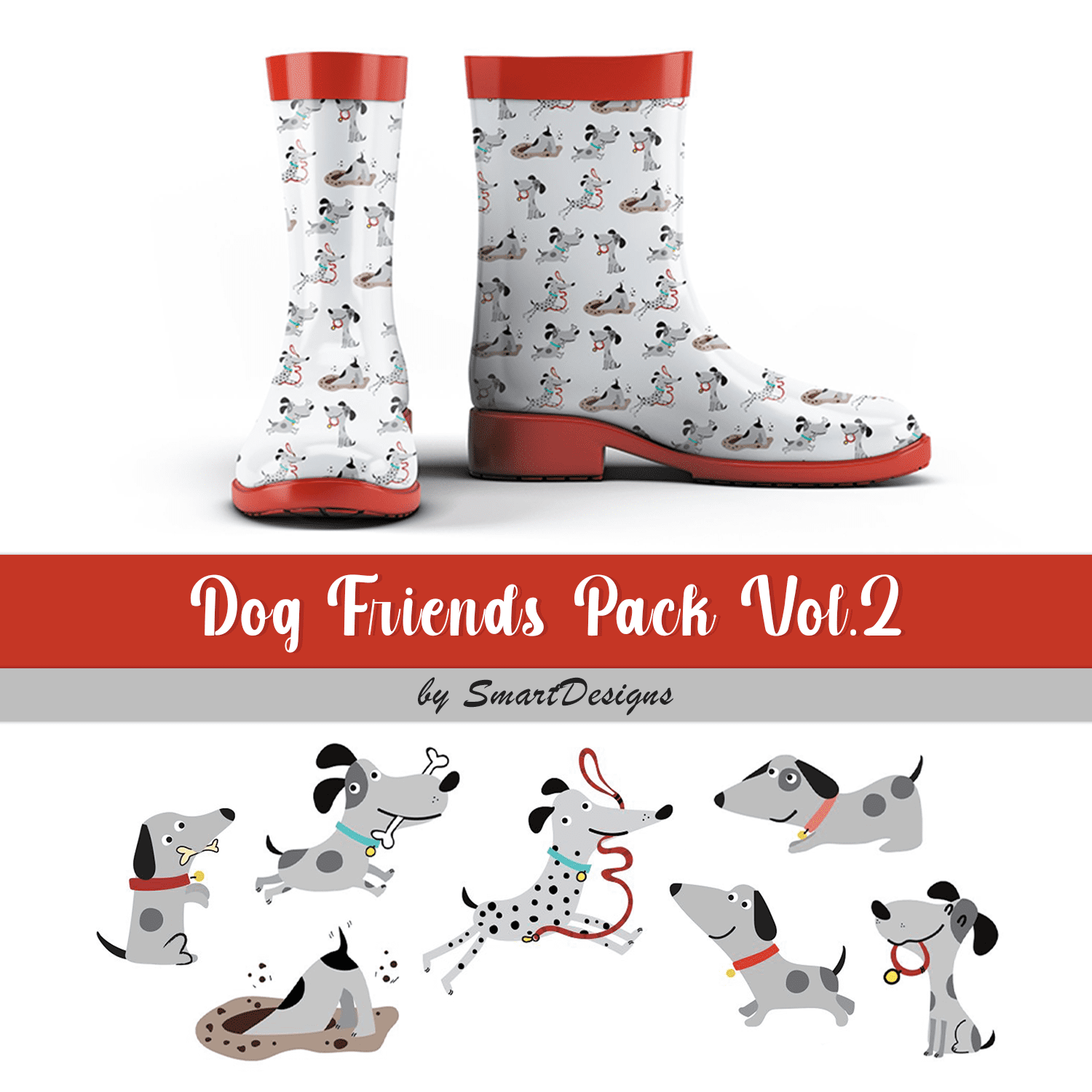 Preview dog friends pack.