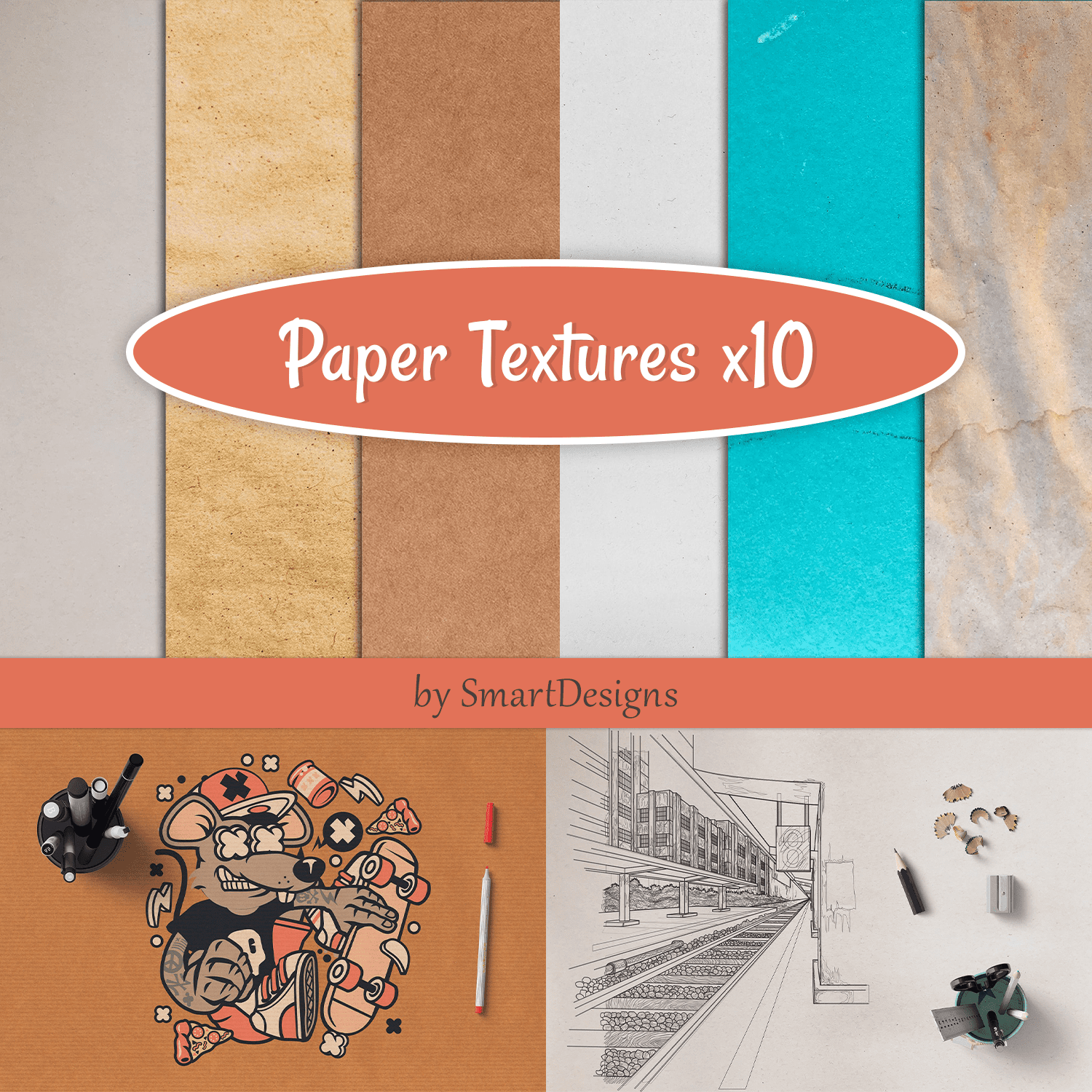 Preview paper textures.