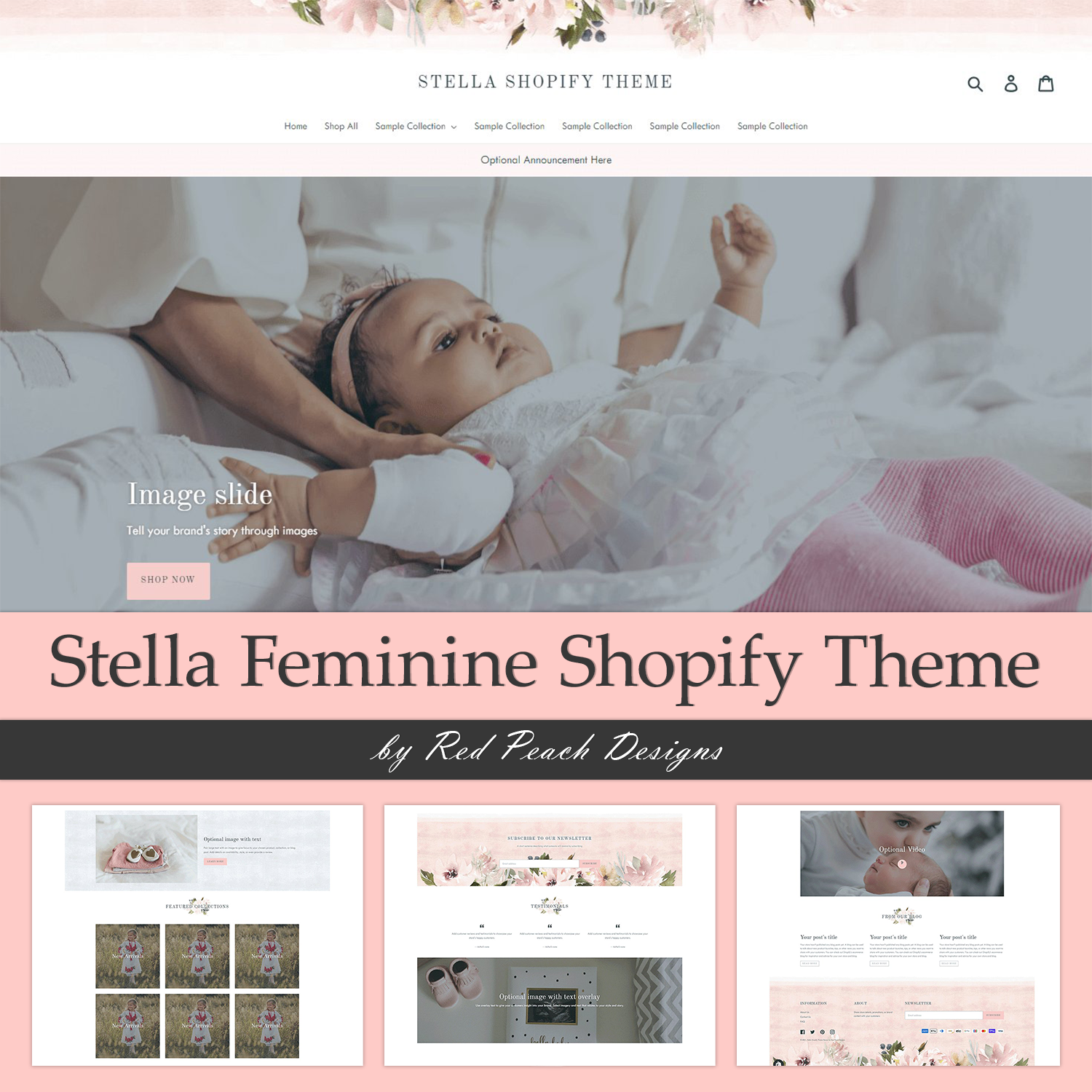 Prints stella feminine shopify theme.