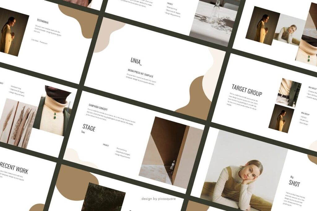 UNIA - Media Kit Keynote Template – MasterBundles