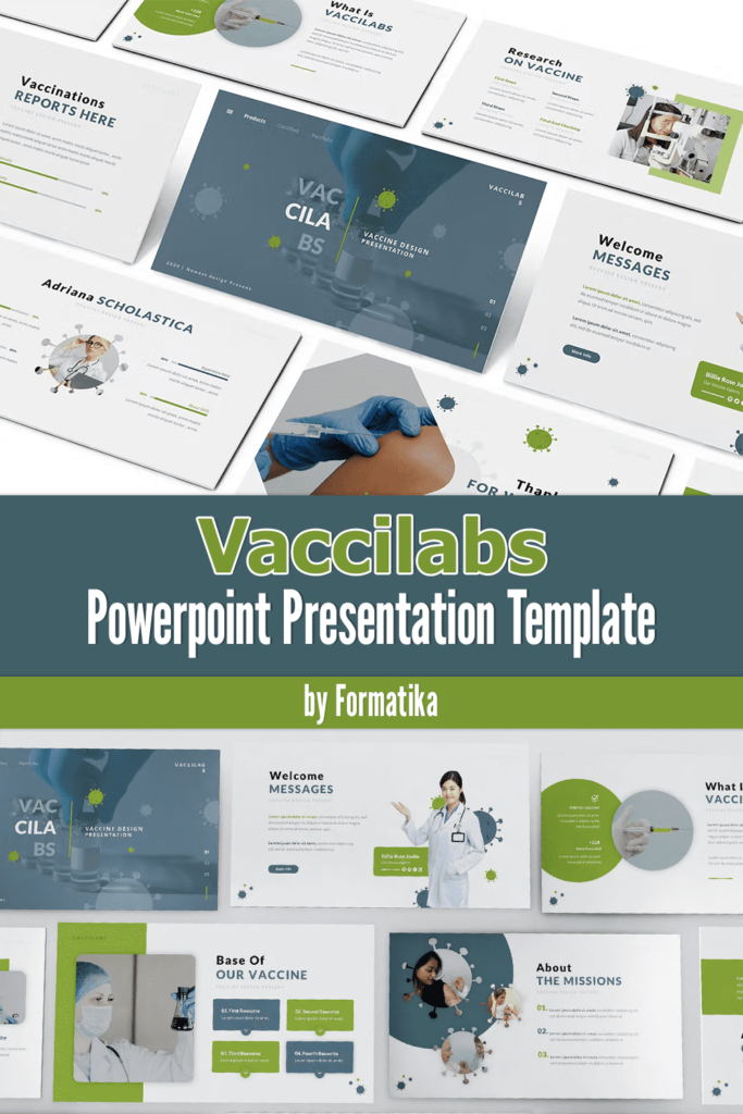 Vaccilabs Powerpoint Presentation Template – MasterBundles