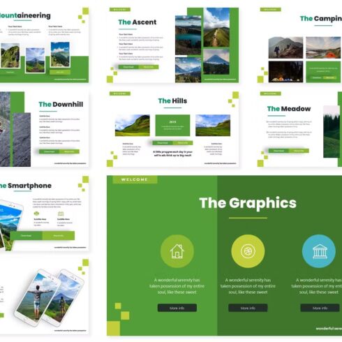 Mountaine Google Slides Template – MasterBundles