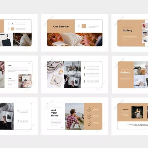 Steiz - Bookstore Presentation Template | Master Bundles