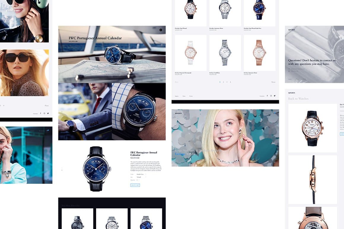 Men's and women's watches are an important accessory in everyday life.