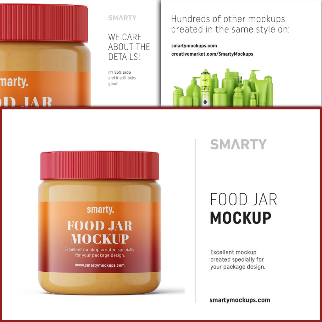 Peanut Butter Jar Mockup – MasterBundles