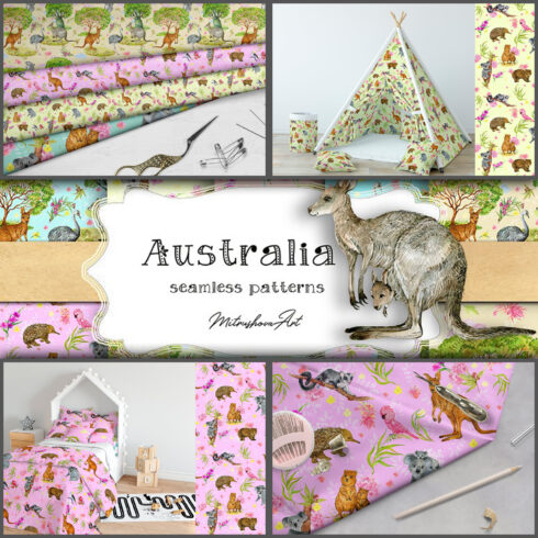 Australia Seamless Patterns cover image.