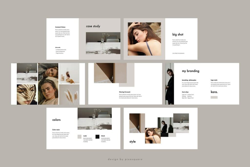 KARA - Media Kit Keynote Template – MasterBundles