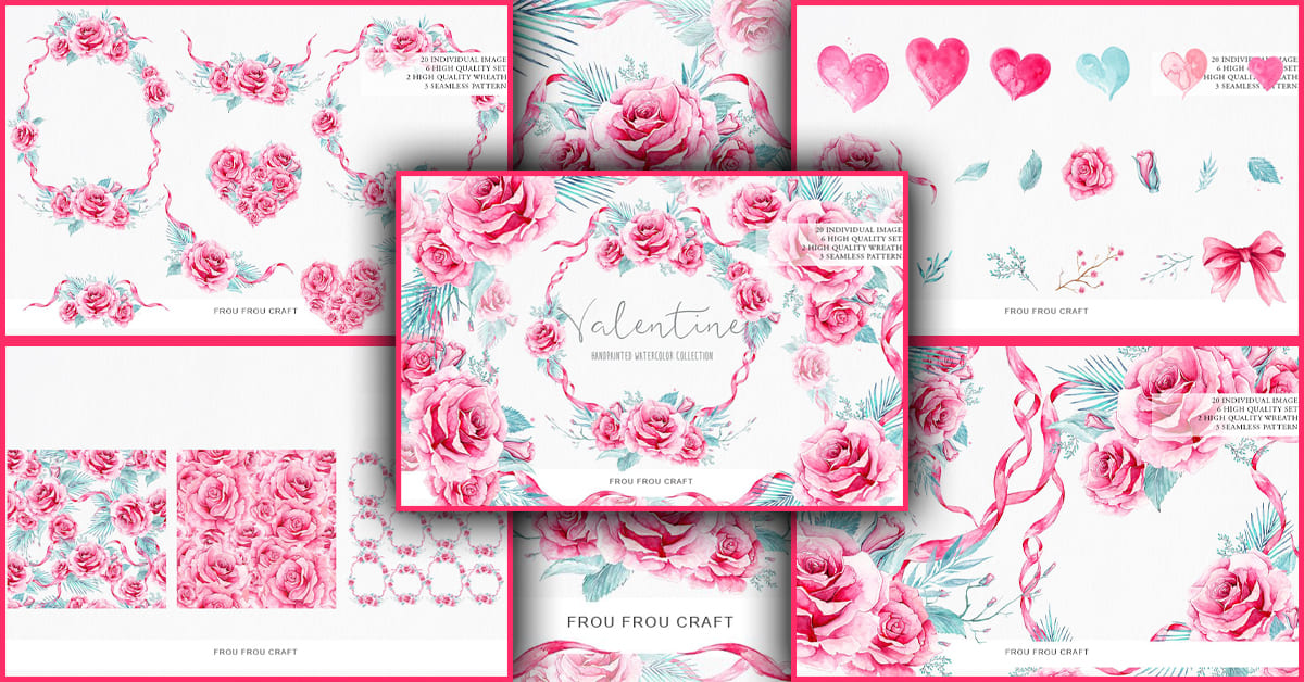 Valentine Clip Art – MasterBundles