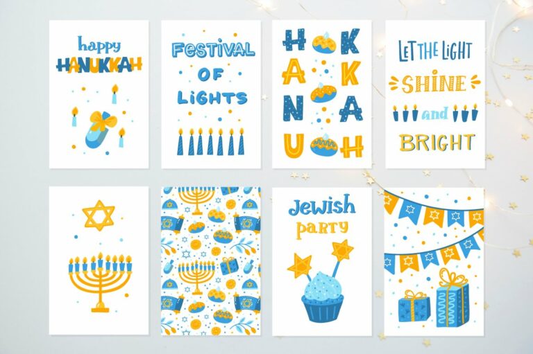 Hanukkah Jewish Holiday Design – MasterBundles