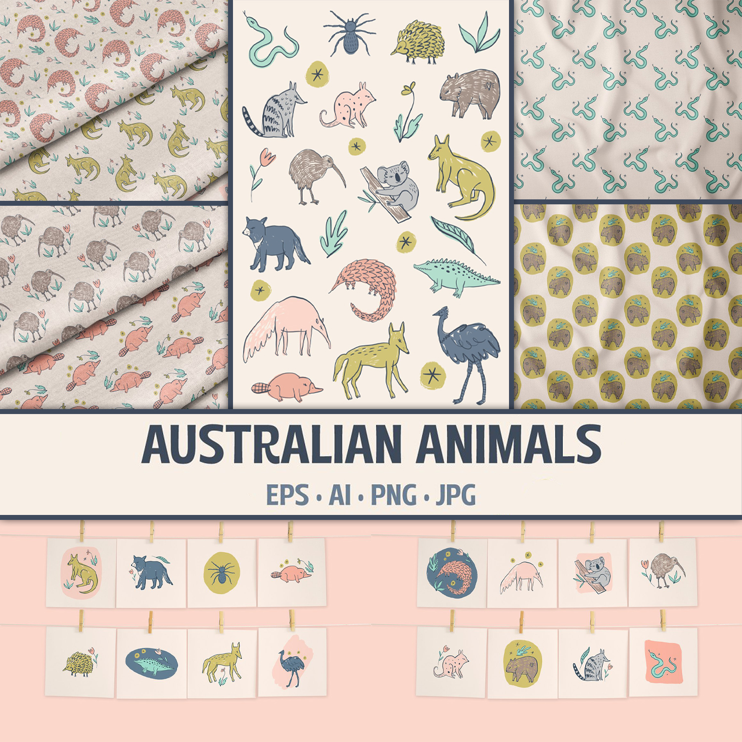 Australian Animals Bundle cover image.