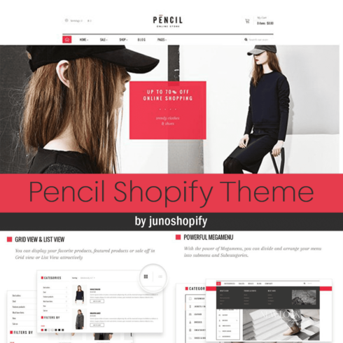 Favorite products of the Pencil Shopify Theme.